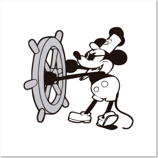 Evil Steamboat Willie Posters and Art